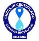 Check In Certificado Covid-19 bioseguro Colombia