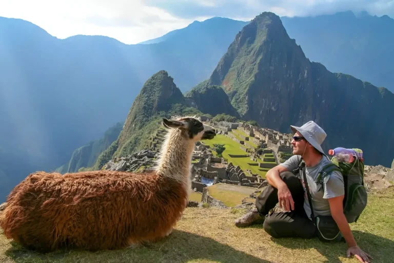 hermoso paisaje en machi pichu