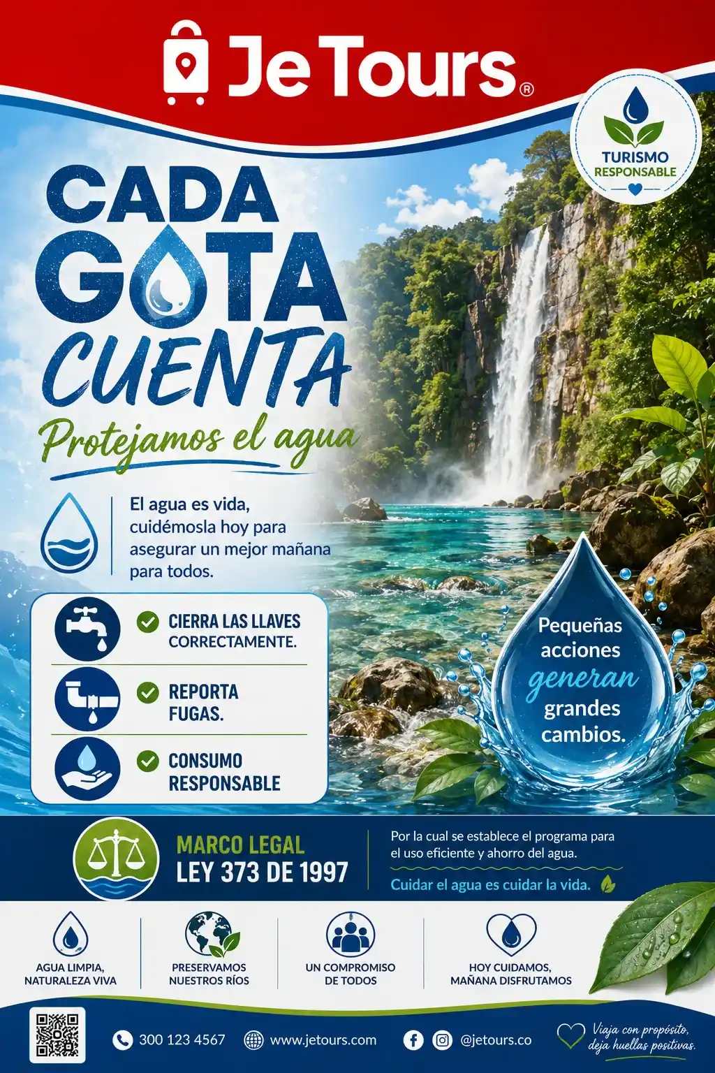 cuidado del agua je